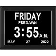 thumbnail image 1 of Large Digital Clock 7 Inch Dementia Clock with Auto Dimming for Seniors, 1 of 5