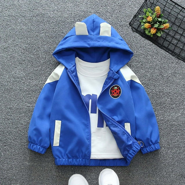 LOVZFMLL Jackets for Girls Kids's Clothing Kids's Spring Coats Small And Medium-sized Kids's Spring Coats 6-8 Years