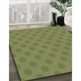 thumbnail image 3 of Ahgly Company Machine Washable Indoor Square Transitional YellowGreen Area Rugs, 3' Square, 3 of 7