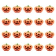 thumbnail image 4 of Kuntesetty 20Pcs Halloween Miniature Pumpkin Figurines Mini Resin Pumpkins Halloween Decoration for Garden Party Favors Fireplace Office Style A, 4 of 9