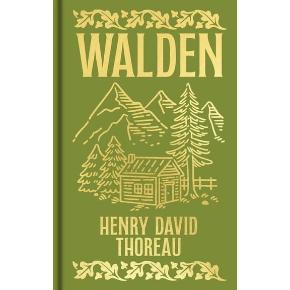 Arcturus Ornate Classics Walden: Gilded Pocket Edition, (Hardcover)
