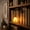 Naughty Ghost, variant on Ghost Bookshelf Lantern Light, Mini LED Library Lamp Slides Between Books, Warm Amber Reading Nook Decor for Book Lovers, Shelf & Home Library Lighting