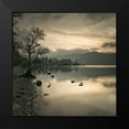 thumbnail image 2 of Frank, Assaf 12x12 Black Modern Framed Museum Art Print Titled - Still lake at dusk, 2 of 5