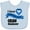 Blue, variant on Inktastic I Love Someone with Colon Cancer blue heart ribbon Boys or Girls Baby Bib