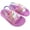 Pink, variant on Girls Slide Sandal, Unicorn Molded Slides With Elastic Back Strap, Toddler Size 9-10, Pink