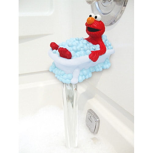 Sesame Street Elmo Bath Set Faucet Cover And Mat