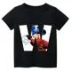 thumbnail image 3 of 2024 Nueva camiseta de verano con combinación de letras para niños de alta calidad Disney Mickey Mouse Font ABCDEF camiseta de manga corta para niños, 3 of 5