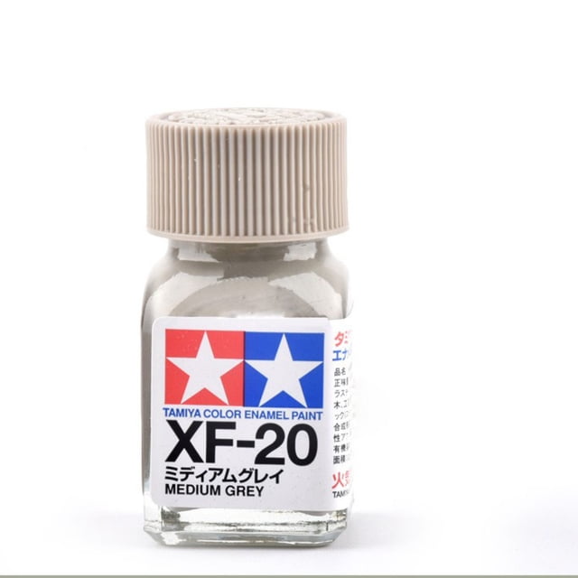 Tamiya XF-20 Flat Neutral Gray Enamel Paint 10ml for Scale Models Miniatures