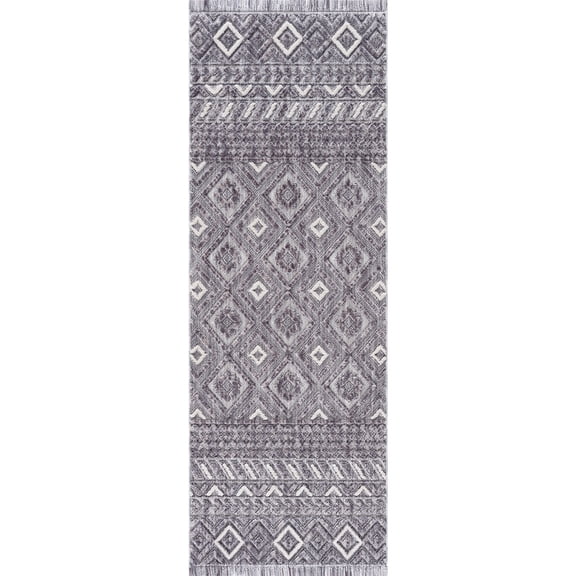 United Weavers Chelsea Clarissa Smoke Runner Rug 2'7" x 7'2"