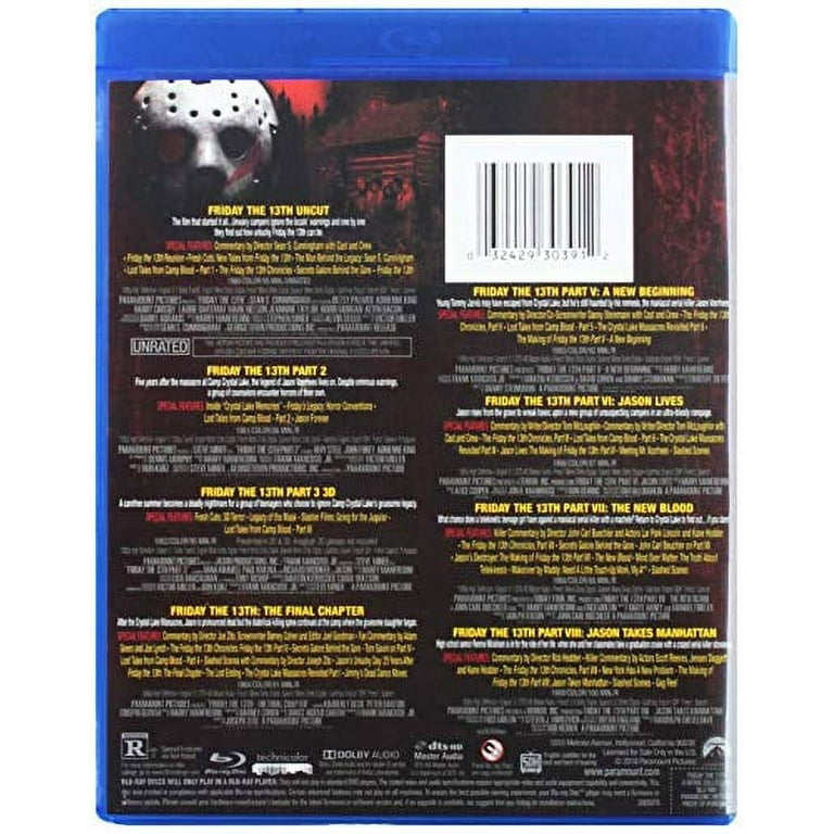 Friday the 13th: 8-Movie Collection (DVD)