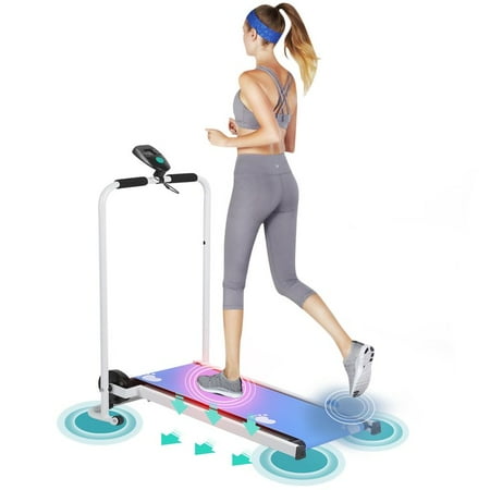 Treadmill Mechanical Mini Mute Folding Confidence Running Treadmill Training Equipment