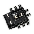 thumbnail image 1 of Computer Motherboard Fan Hub Cooler Splitter Connector Extension PC 12V 3pin 2 Level Speed Controller Adapter Regulator Large 4P Powered, 1 of 8