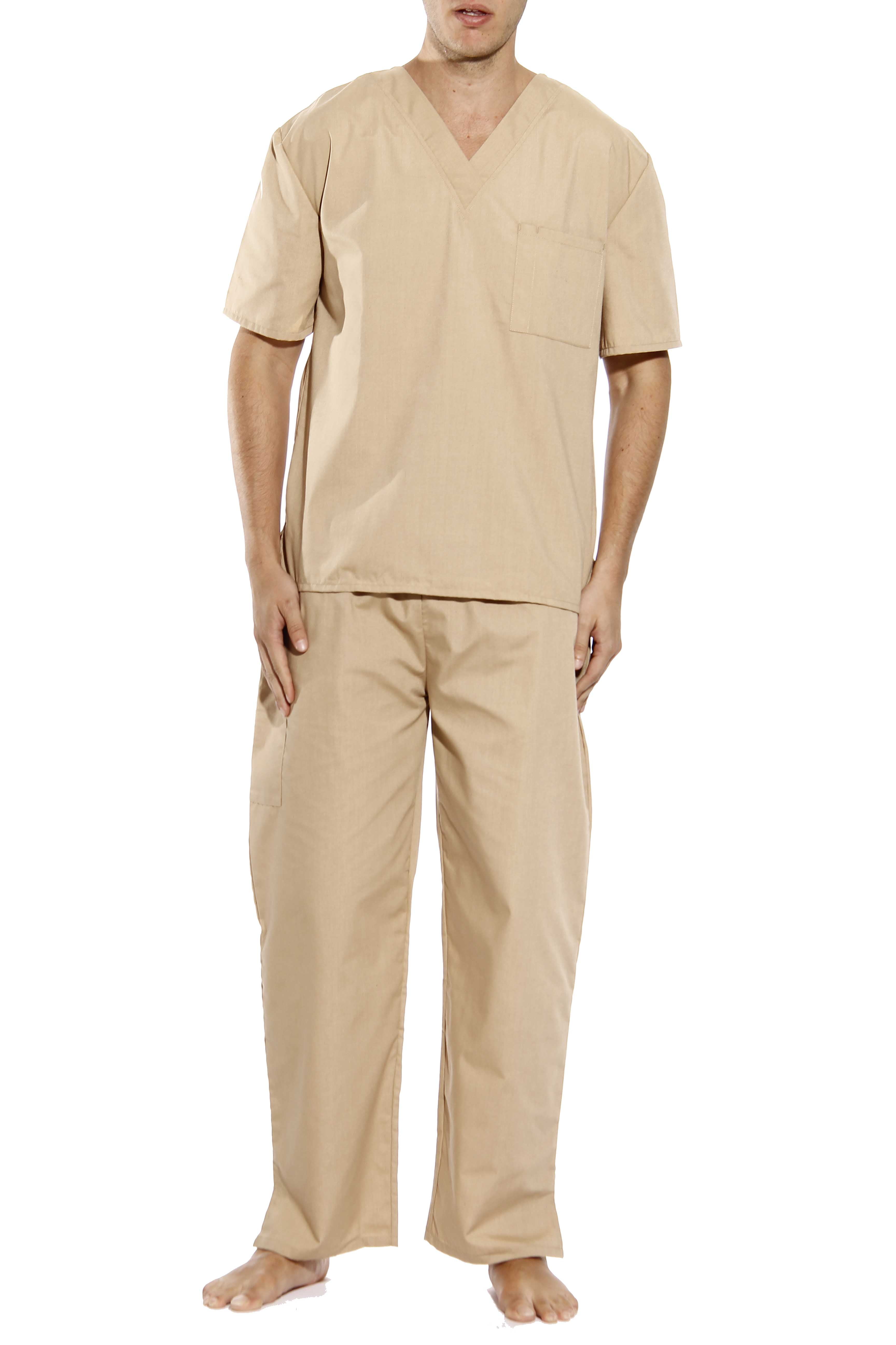 Tropi 33300MRedS Tropi Unisex Scrub Sets Medical Scrubs Mens Scrubs