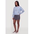 thumbnail image 3 of Women's Sequin Graphic Long Sleeve Sweatshirt, 3 of 4