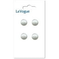 thumbnail image 1 of LaVogue Shank White Buttons, 1 of 4