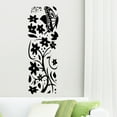thumbnail image 5 of Adhesivo decorativo de pared extraíble con flores de ratán: despegable y pega. Adhesivos de pared con flores de ratán, color negro, 5 of 5