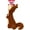 Squirrel, variant on Scruffs Plush Assorted Dog Toy (Chicken)