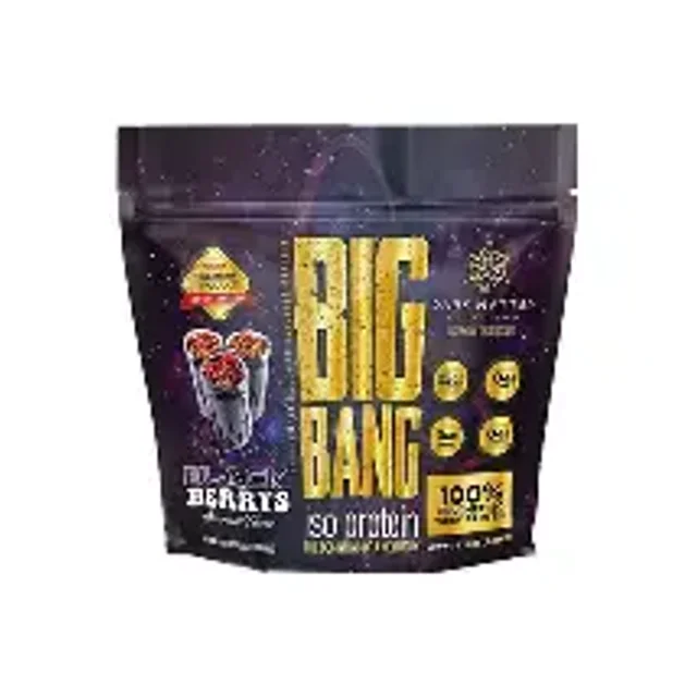 Dark Matter Big Bang Iso Protein - Proteína Aislada de Suero (Whey Isolate) - 5.2 lbs (75 Servicios) - Zero Carbs