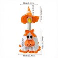 thumbnail image 2 of RUINIXCW Halloween Porch Goose Outfits for 23 inch Cement Plastic Goose Statue Accessories Holiday Porch Goose Clothes Ghost Dress Witch Hat Pumpkin Basket Set Yard Patio Lawn Art Decor (No Goose), 2 of 6