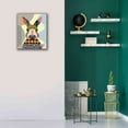 thumbnail image 6 of Epic Graffiti 'Sexy Bunny' by Lanre Adefioyue, Canvas Wall Art, 20"x24", 6 of 8