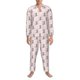 thumbnail image 3 of Balery Heart Cat Pijama para Hombre de Dos Piezas con Manga Larga, Conjunto de Dormir y Descanso Suave con Bolsillos-XX-Large, 3 of 7