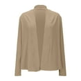 thumbnail image 5 of Posijego Women's Blazer Open Front Long Sleeve Cardigans Business Casual Office Cropped Blazer Jackets, 5 of 7