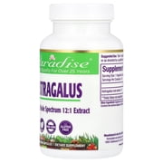 Paradise Herbs Astragalus, 120 Vegetarian Capsules (250 mg per Capsule)