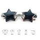 thumbnail image 4 of 2 gafas de sol en forma de estrella, gafas de sol con pentagrama, vestido elegante, gafas de sol novedosas para fiesta de Navidad, 4 of 5