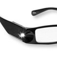 thumbnail image 2 of LightSpecs LightWeight Reading Glasses with LED Lights +2.50 Power, Black, w/Tube Case, 2 of 4