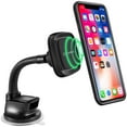 thumbnail image 4 of Cellet Magnetic DashBoard/Windshield Mount with Flexible Goose Neck Compatible with Apple iPhone, Samsung Galaxy, Google Pixel, 4 of 10