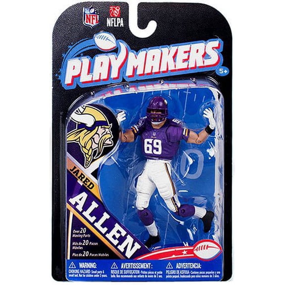McFarlane NFL Playmakers Series 4 Jared Allen Action Figure