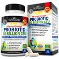 thumbnail image 1 of BioSchwartz Probióticos y Prebióticos 40 Billones UFC, 60 Cápsulas, con Inulina de Agave Azul, Astrágalo y Lactobacillus acidophilus, Apoyo Digestivo Diario, 60 Cápsulas, 1 of 10