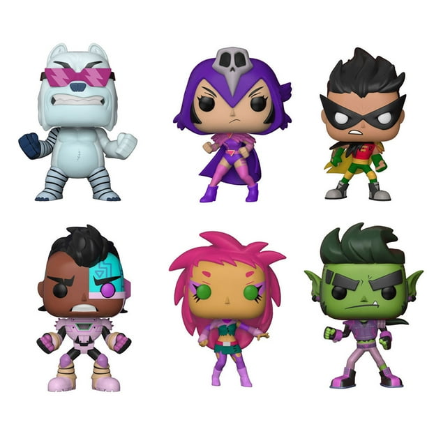 titans pop figures