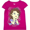 thumbnail image 2 of Disney Girls 3-Pack T-Shirts: Wide Variety Includes Minnie, Frozen, Princess, Moana, 2 of 4