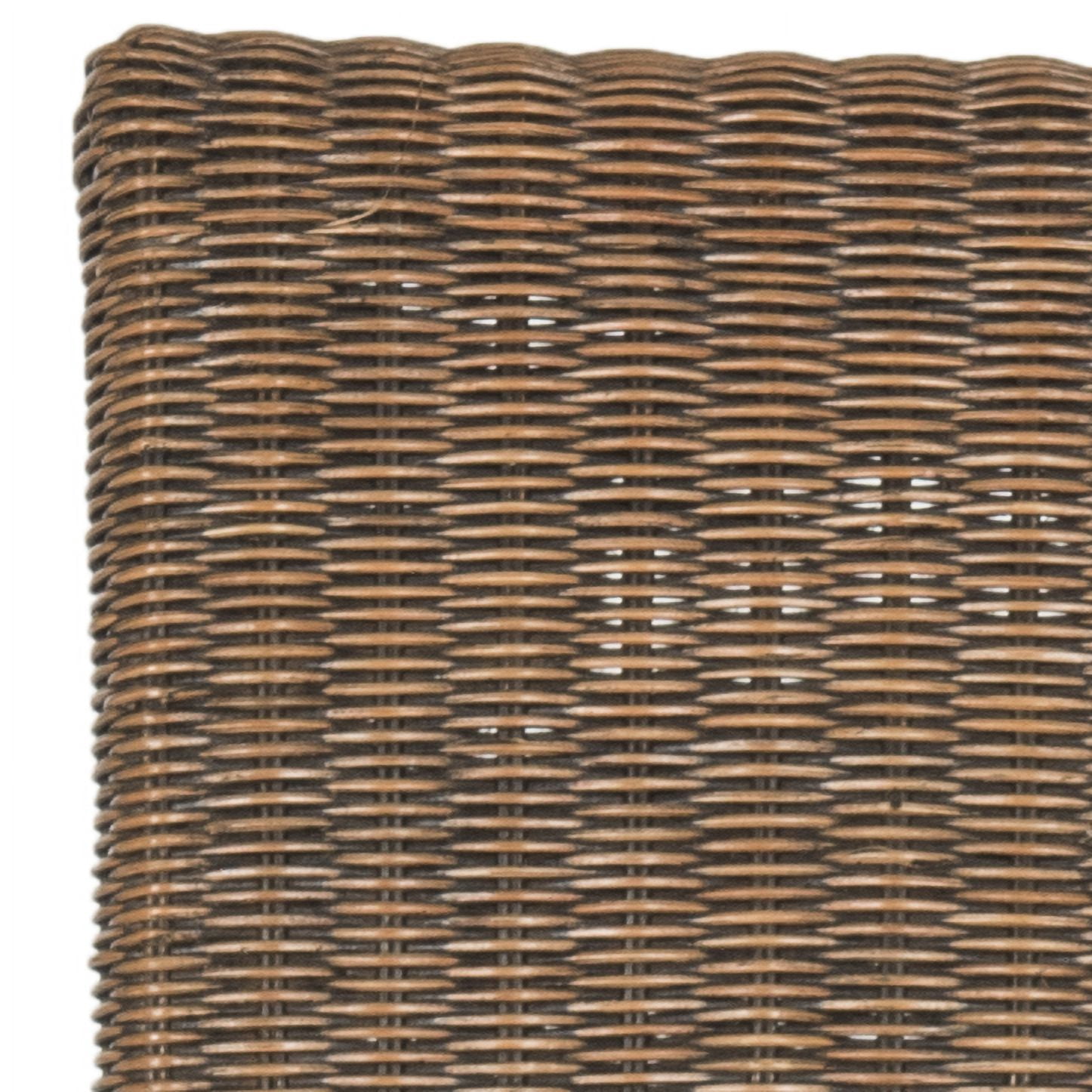 SAFAVIEH Arjun 18''H Wicker Dining Chair Brown/ Multi