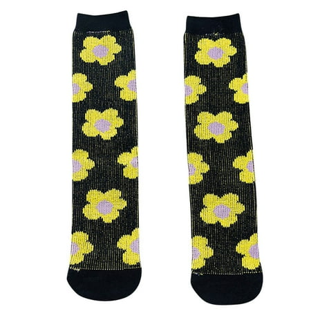 

TANGNADE baby essentials Newborn Baby Boys Girls Floral Print Knee High Antislip Princess Stockings Socks