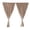 B, variant on Elegant Self- Hollow Lace Panel Curtain for French Doors and Windows No Drill Privacy Sheer Drapes Living Room Bedroom Patio