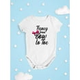 thumbnail image 3 of Fance From Bow To Toe Bodysuit Infant -Smartprints Designs,  Newborn, 3 of 4