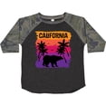 thumbnail image 3 of Inktastic California Sunset Vacation Beach Girls Toddler T-Shirt, 3 of 5