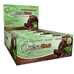 QuestBar Protein Bar Mint Chocolate Chunk - 12 CT