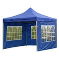 thumbnail image 1 of Tente de Fête Pliable Imperméable pour Extérieur (Environ 3M*2M, Bleu, *Toile de Tente Seulement, Sans Support*), Bleu, 1 of 3