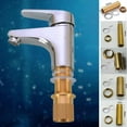 Kitchen Basin Mixer Tap Repair Fitting Kit Threaded Brass Tube Nut
