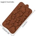 thumbnail image 2 of Musical Instruments Cake Mold Silicone Music Notes Cute Candy Mold Fondant Mold, 2 of 10