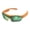 Orange color, variant on G6 Smart Cycling Glasses with Bluetooth | AI Photo & Video Recording | Outdoor Sports Glasses