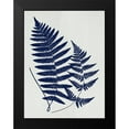 thumbnail image 2 of Lavoie, Tina 19x24 Black Modern Framed Museum Art Print Titled - Indigo Fern Botanical II, 2 of 5