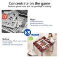 thumbnail image 3 of Stylish Bohemian Mahjong Mat 31.5 Inches Square, Anti-Slip Noise Reducing Rubber Game Pad, Multi-Functional Mat for Card Games Tile Games and Board Games, 3 of 4