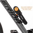 thumbnail image 5 of BIGLUFU Bike Lock Bicycle Scooter Motorcycle Folding Locks with 4Keys, Fold Chain Heavy Duty Alloy Steel Foldable Lock with Mounting Bracket 1pc Straps, 86cm/34" Unfolding, 1.92 lbs, 5 of 7