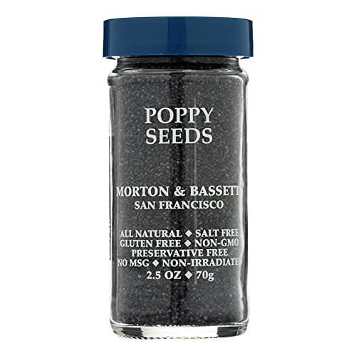 Morton & Basset - Poppy Seed - 2.5 Oz, Case of 3