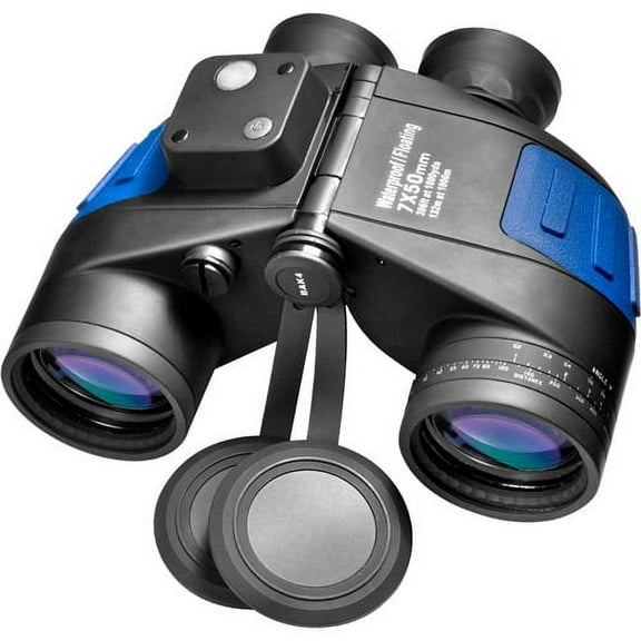 Barska 7x50mm Waterproof Floating Deep Sea Binoculars with Internal Rangefinder and Compass