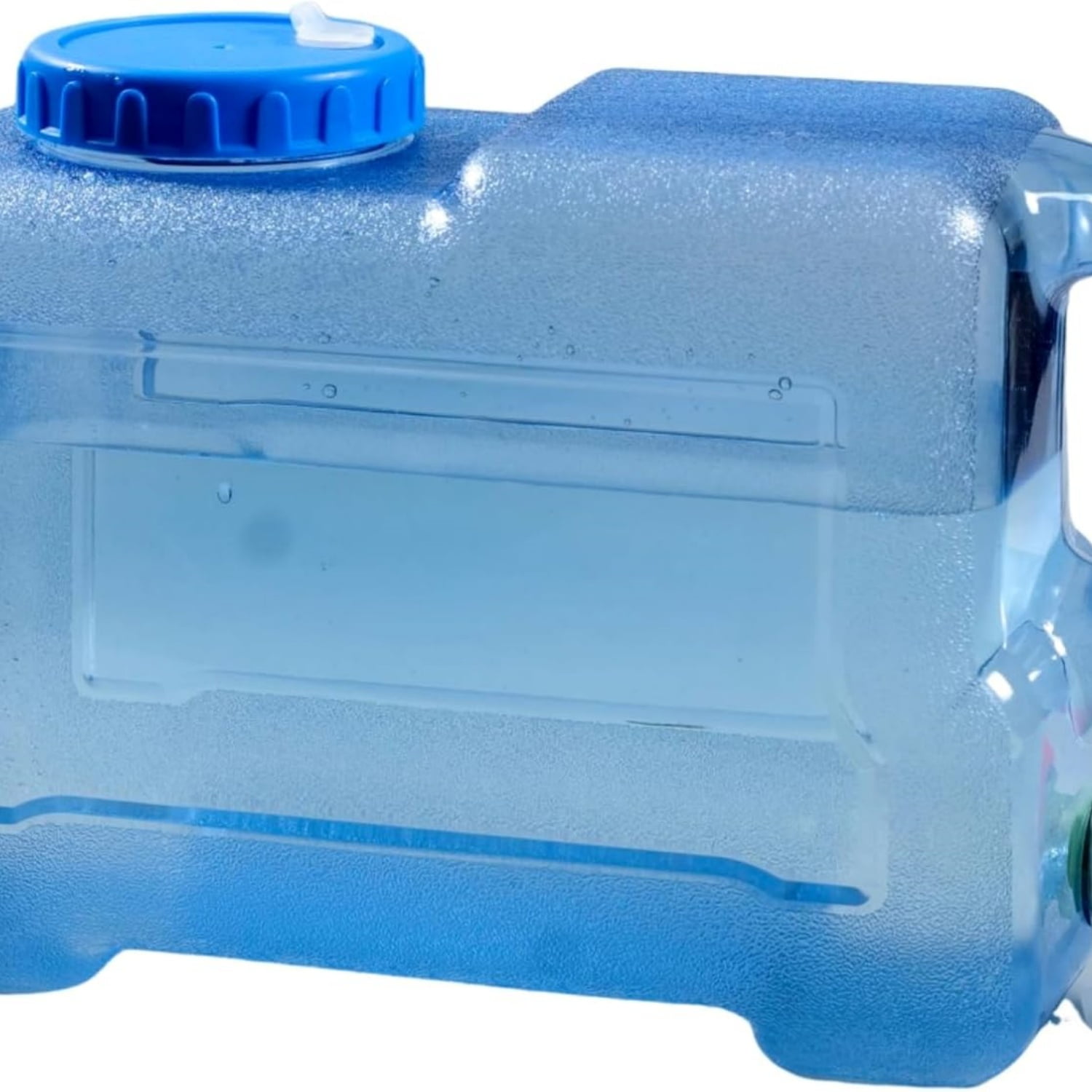 "3.17 Gallon Water Container with Spigot, Portable Water Jug, No Leakage Camping Bucket with Tap, BPA Free Emergency Water Storage Tank for Camping, Vehicle, Car, Outdoor Hiking, Picnic "
